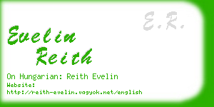 evelin reith business card